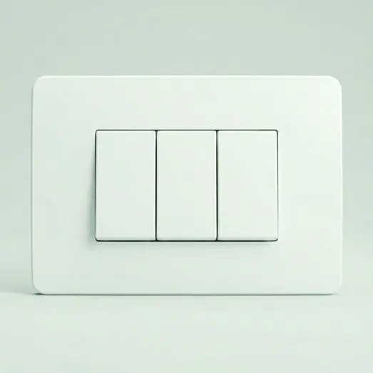 ثلاثة مفاتيح (3 Gang) · اتجاه واحد (1 Way)