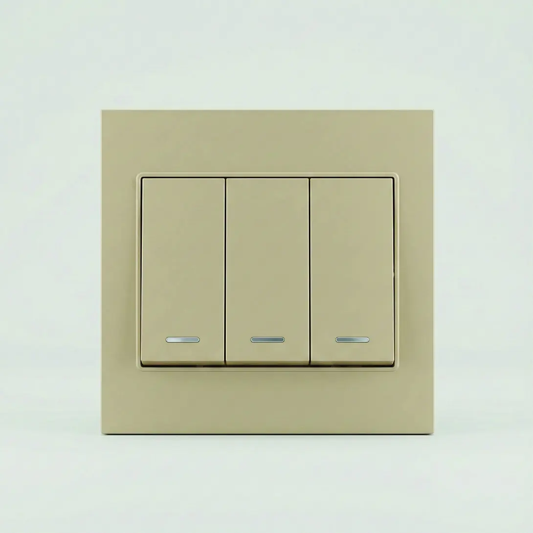 ثلاثة مفاتيح (3 Gang) · اتجاهان (2 Way)